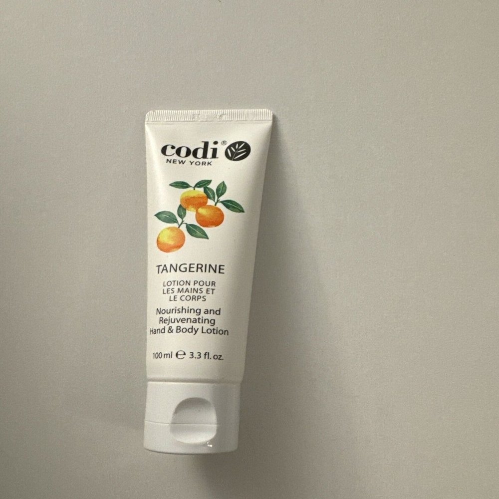 New Codi Tangerine Hand And Body Lotion 3.3 Fl Oz D37
